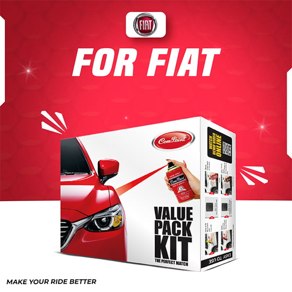 Com-paint Best Car Scratch Remover Kit- Spray Paint For Fiat Linea (pearl  White) at Rs 1580.0, Ghitorni, New Delhi
