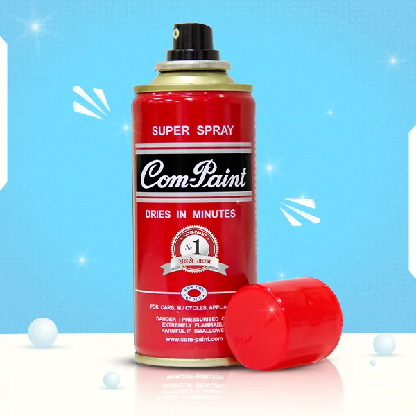 Com-Paint Chrome Spray Paint